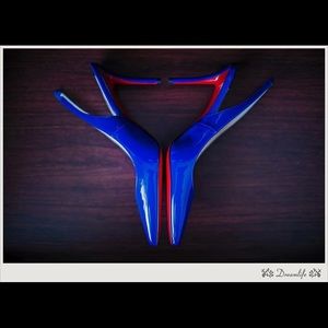 Christian Louboutin apostrophy sling patent